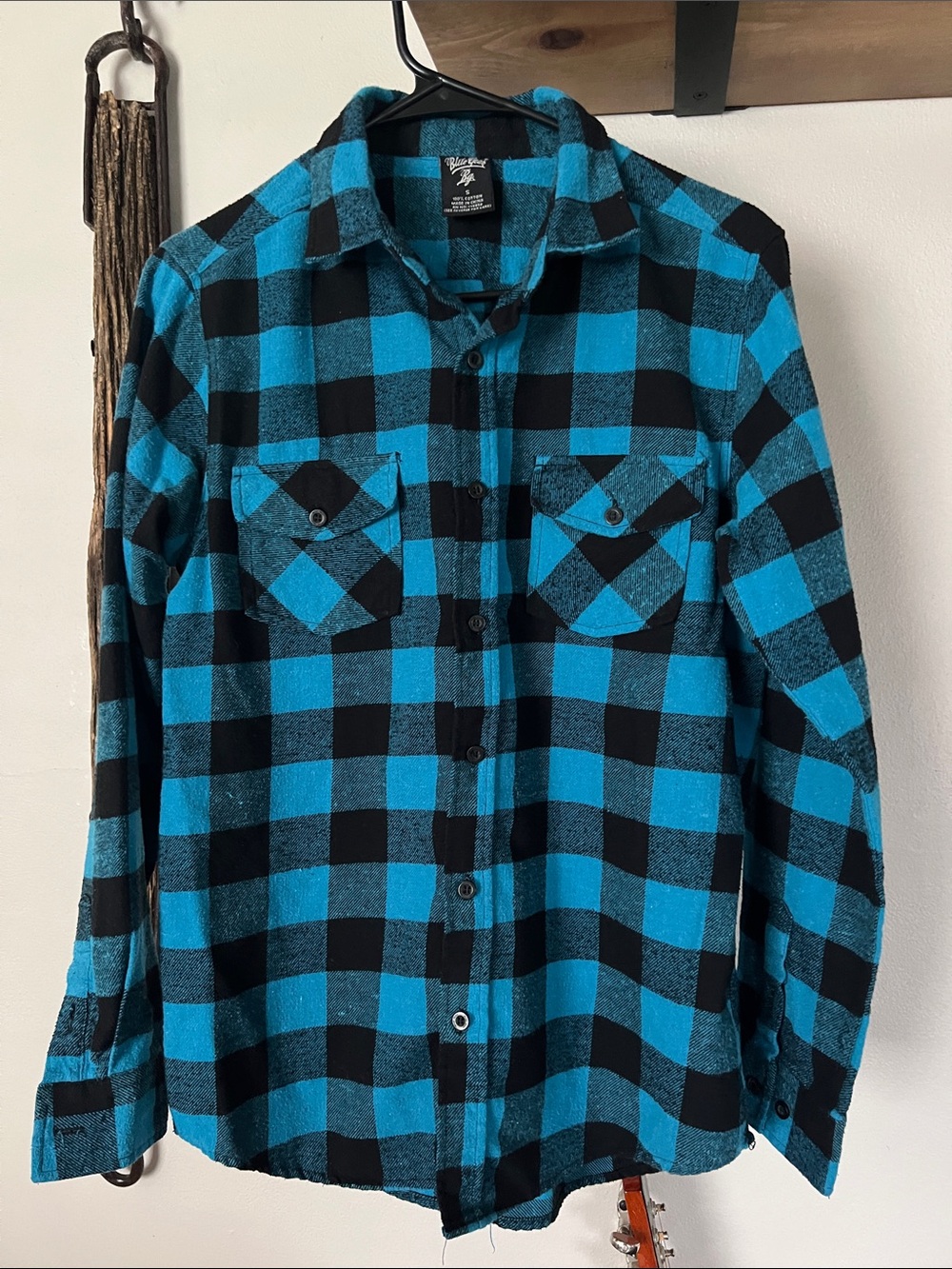 Blue Gear Bq men’s flannel size small